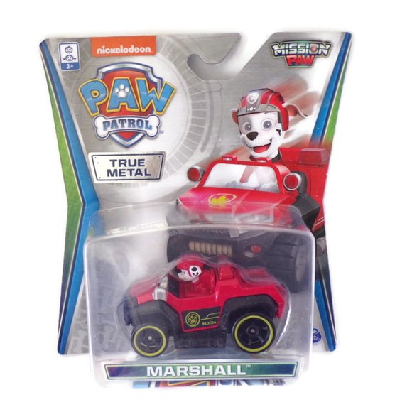 Paw Patrol Mission Paw Collection Marshall Car 0855 - Picture 1 of 3